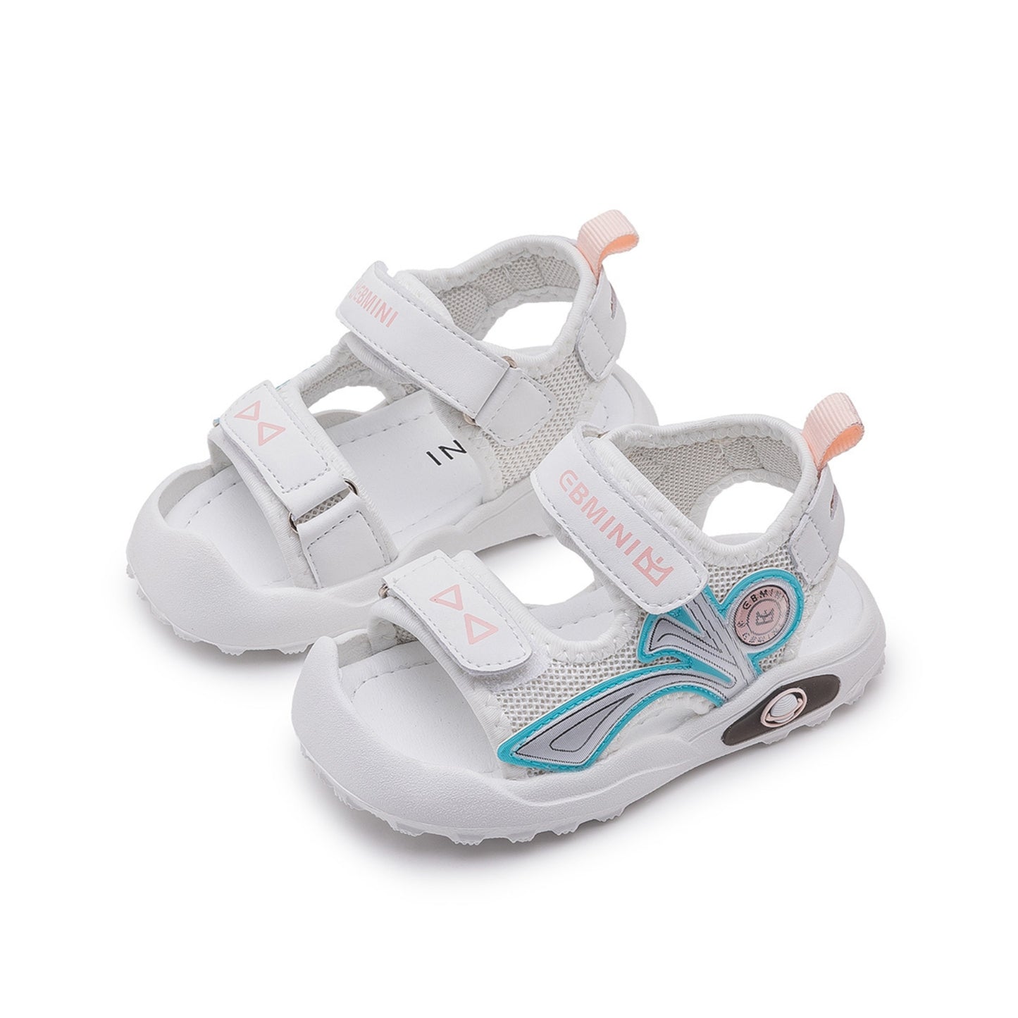 EBmini E7189 Adjustable  Sport Sandals (Pink)