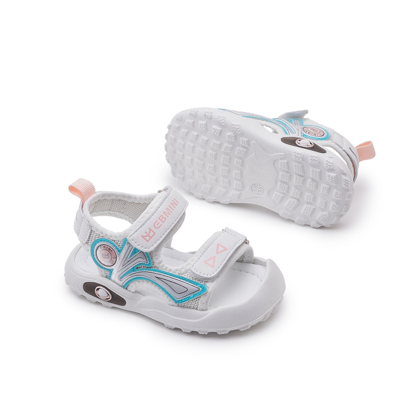 EBmini E7189 Adjustable  Sport Sandals (Pink)