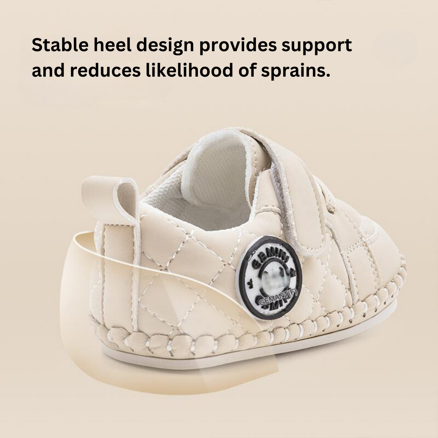 EBmini E7440 Quilted Baby Sneakers