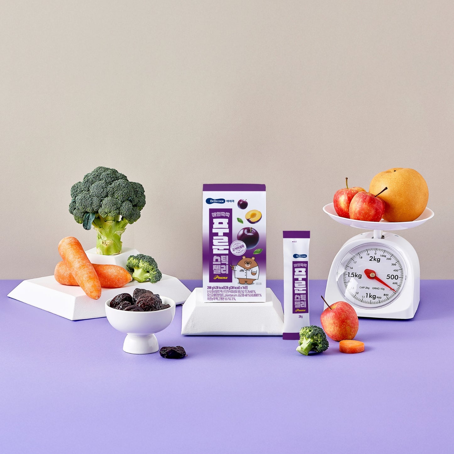 BeBecook - FiberBoost Prune Jelly Stick