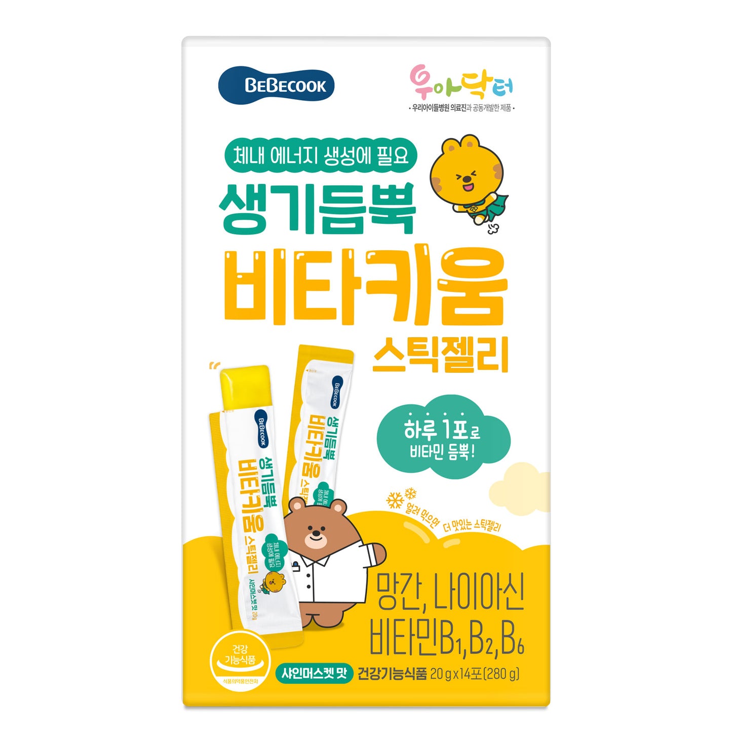 BeBecook - Nutri-Jelly Stick  (Vitamin B & Manganese)
