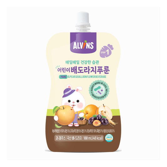 Alvins - Korean Pear Juice with Bellflower and Prune 100ml