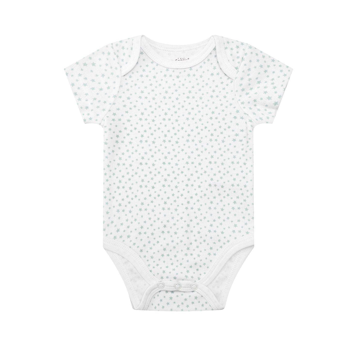 Infancie 5-Pc Baby Layette Set - Grower, Bodysuit,Bib,Hat and Mittens (Green Dino)