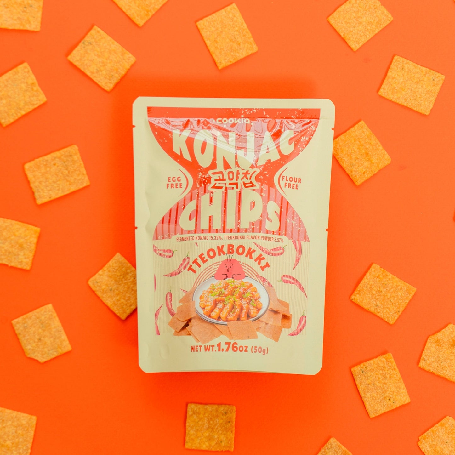 Cookia - Konjac Chips (Tteokbokki) 50g
