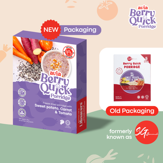 AVIA - Berry Quick Porridge ABC  (10g x 2)