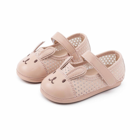 E25A119 Hoppy Bunny Flats (Pink)