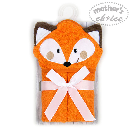 MOTHER'S CHOICE 100% Pure Cotton Infant / Baby 3D Hooded Towel (Fox)