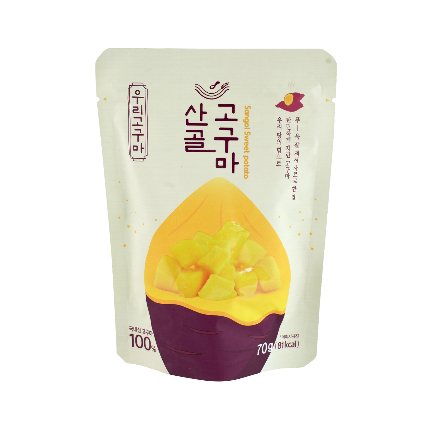 Ecomommeal - Soft Korean Sweet Potato 70g