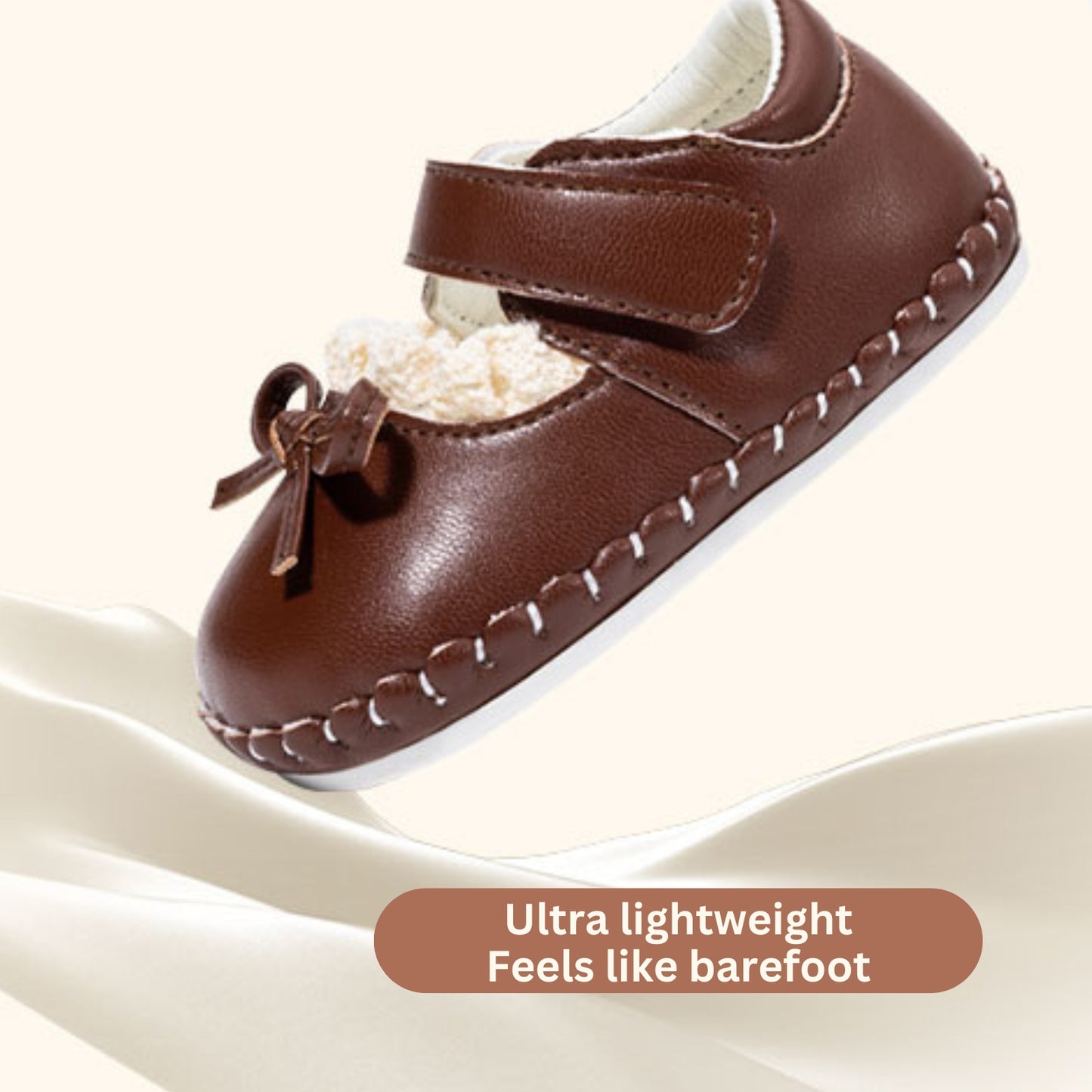 EBmini - E25C289 Little Ruffles Baby Mary Janes