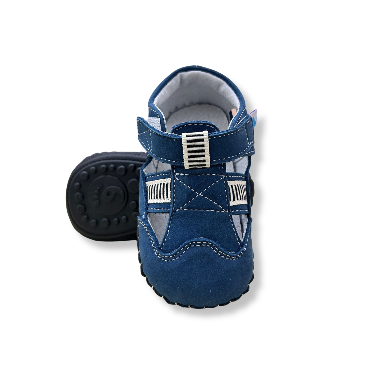 Freycoo - Navy Blue Mathias Infant Shoes