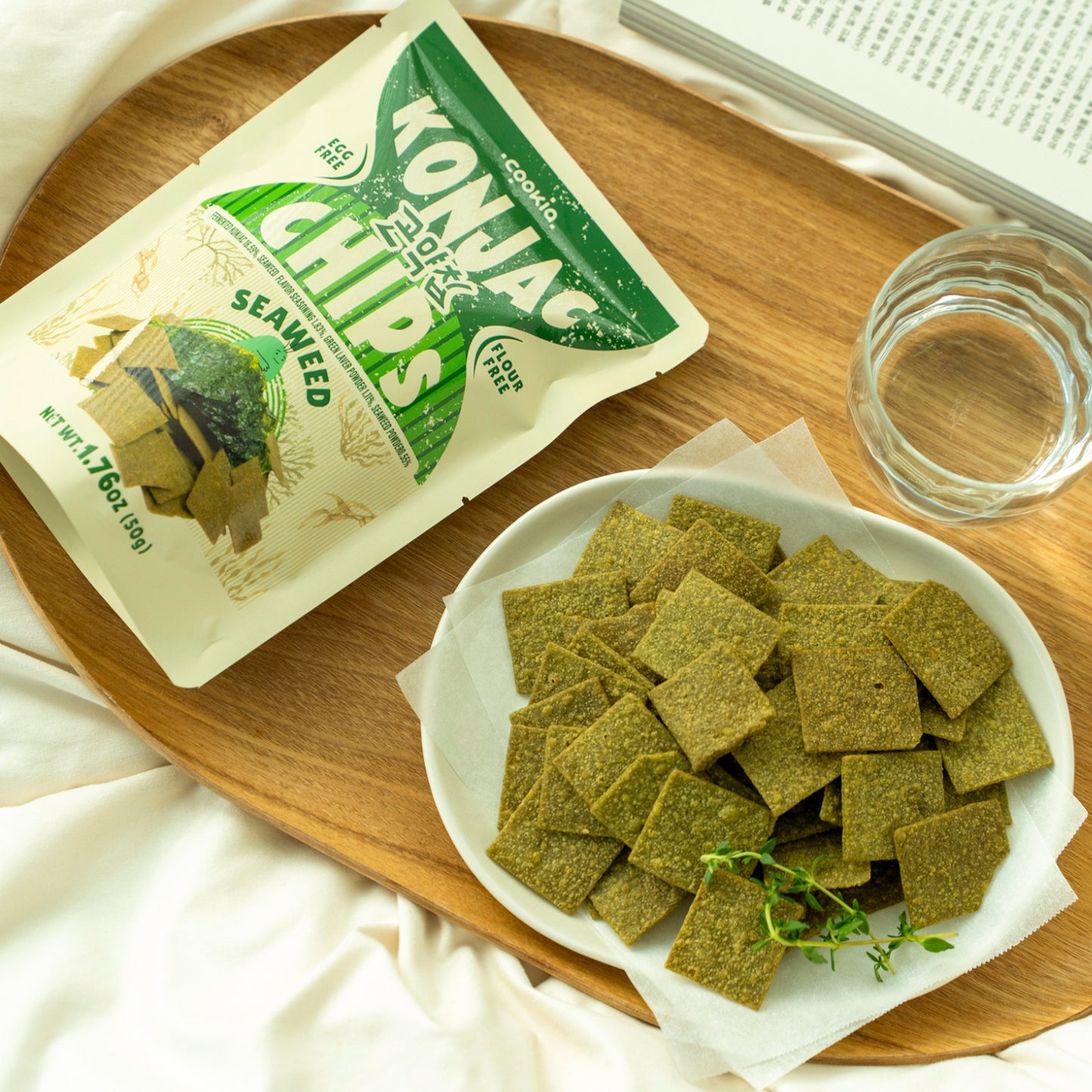 Cookia - Konjac Chips (Seaweed) 50g