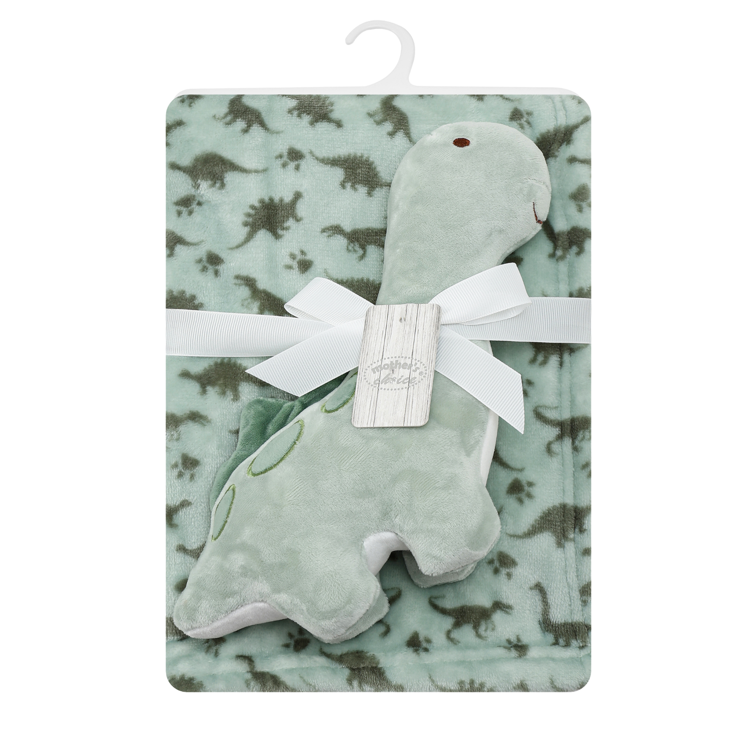 INFANCIE Blanket with Snuggle Toy (Chubby Dino)