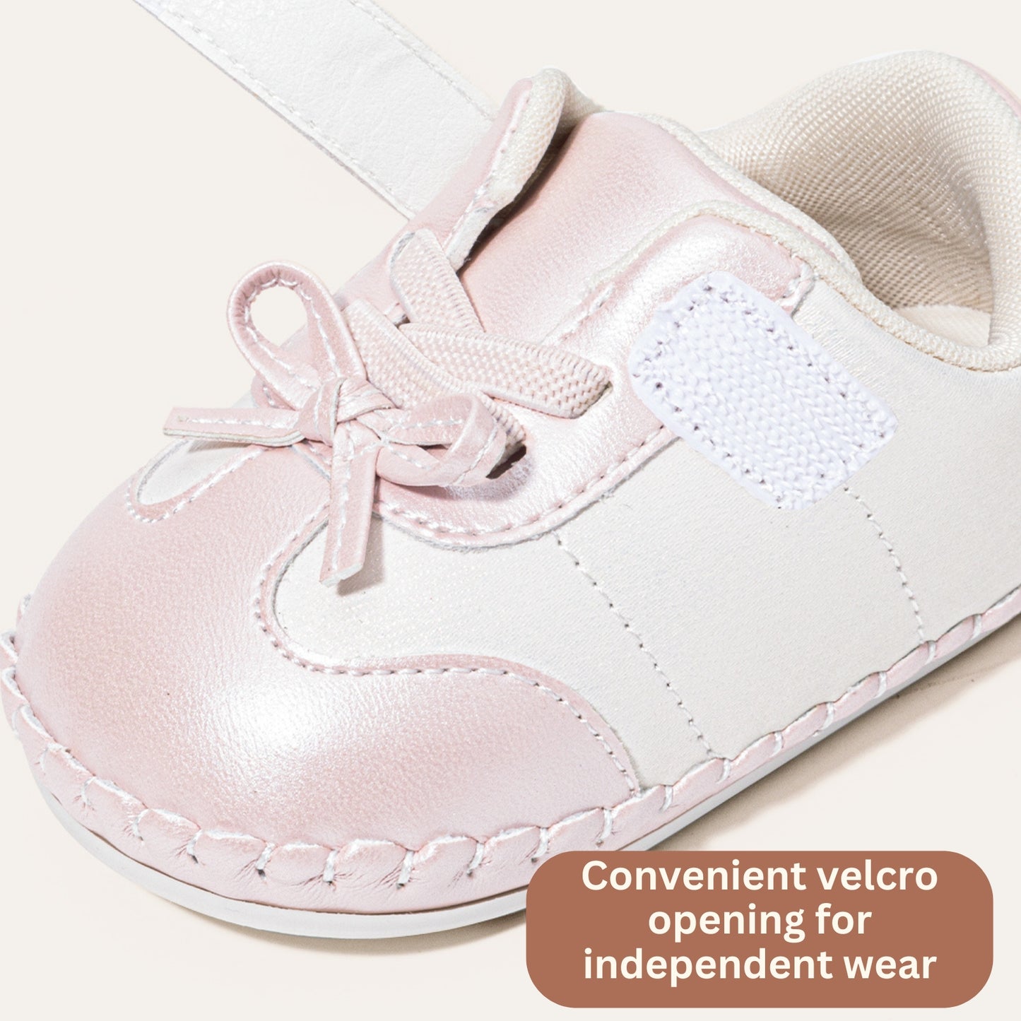 EBmini - E25C190 Twinkle Steps Baby Sneakers (Pink)