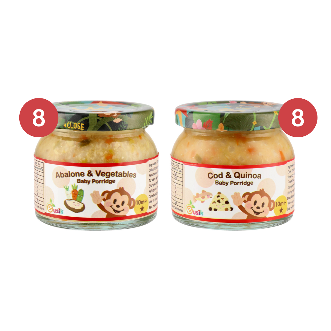 Eusik  - Gong Xi Fa Cai Bundle: 16-pk - 8 x Cod & Quinoa, 8 x Abalone