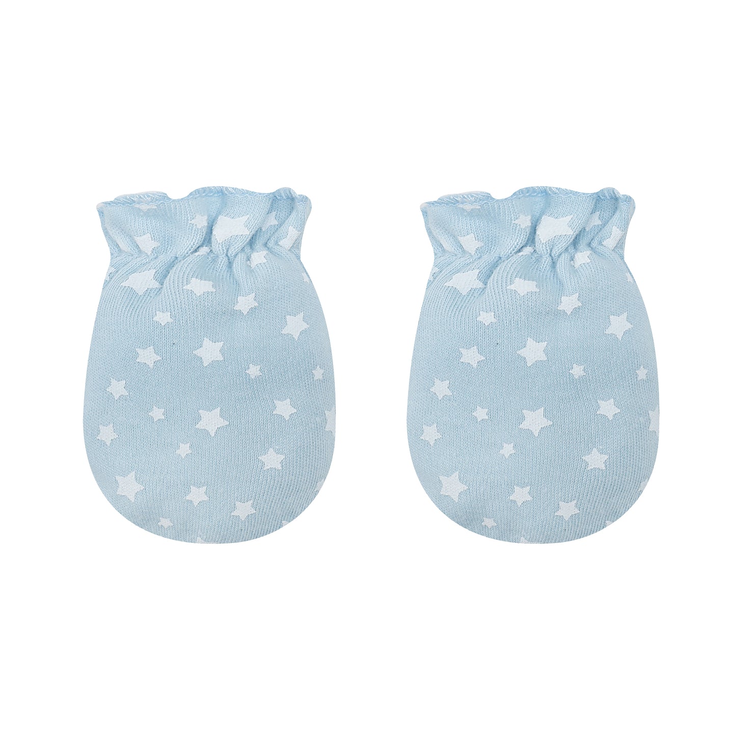 MOTHER'S CHOICE 5-Pc Baby Layette Set - Grower, Bodysuit, Bib, Hat & Mittens (Blue Elly)