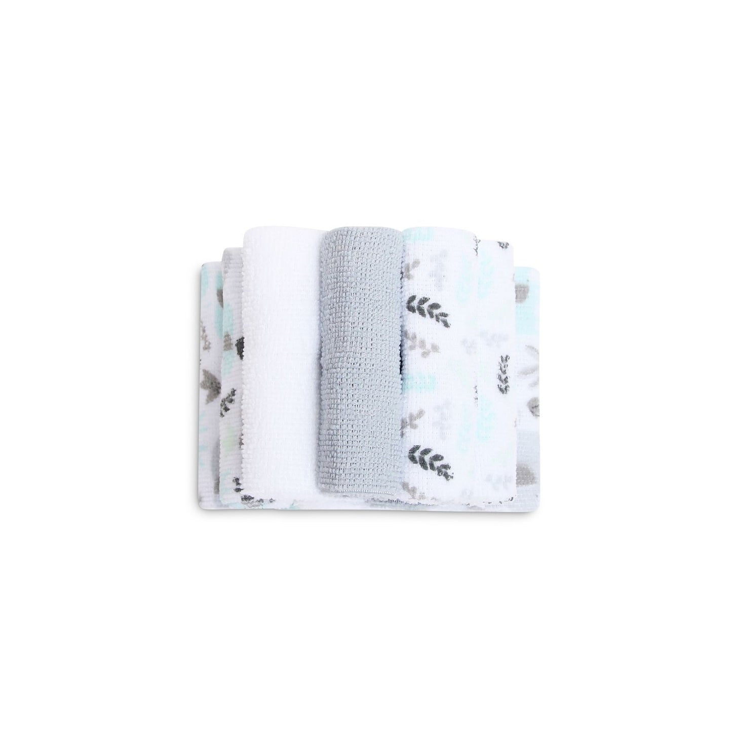 MOTHER'S CHOICE 12-Pc Wash Cloth (Mint Elly)