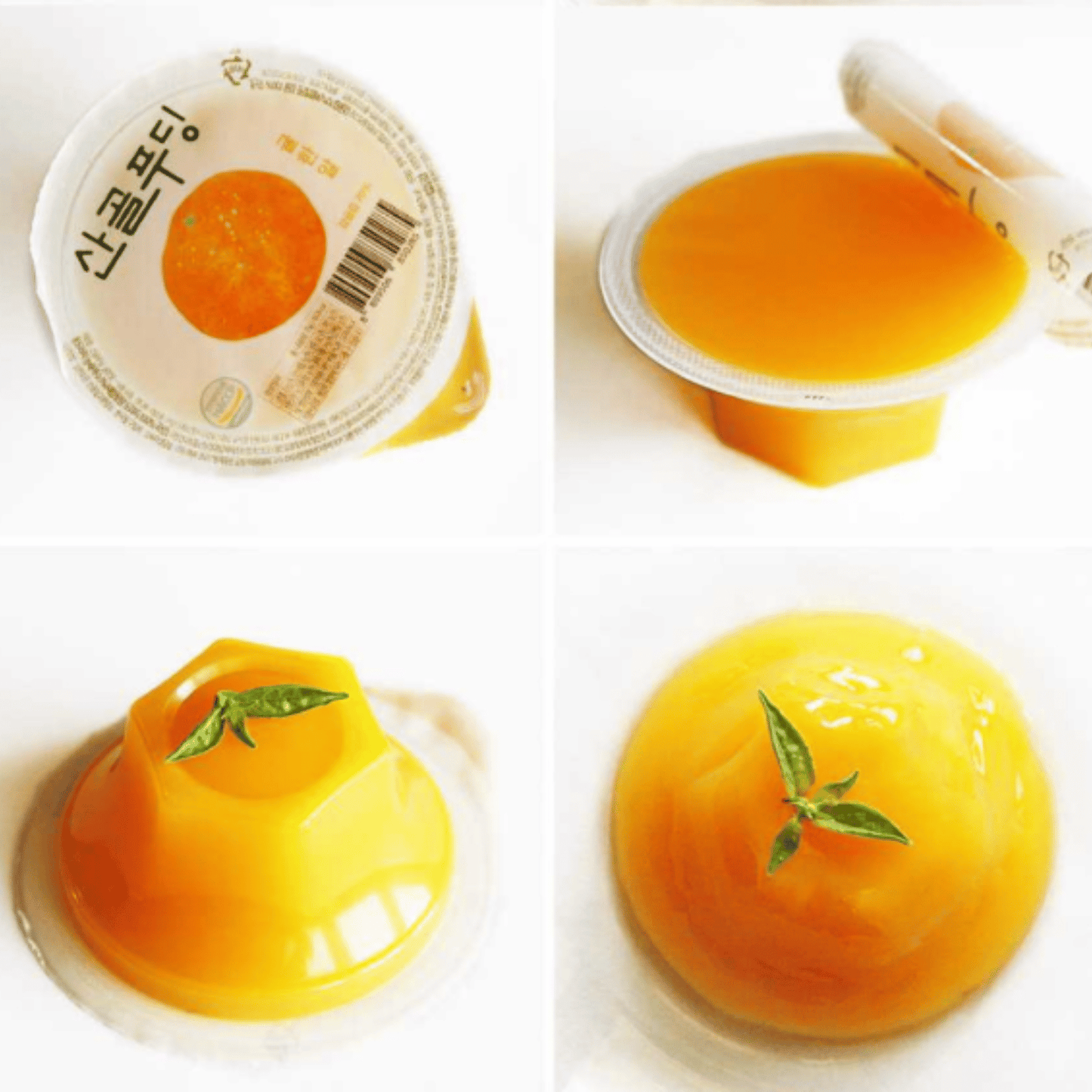 Ecomommeal - Real Fruit Jelly (Tangerine), 75g x 2