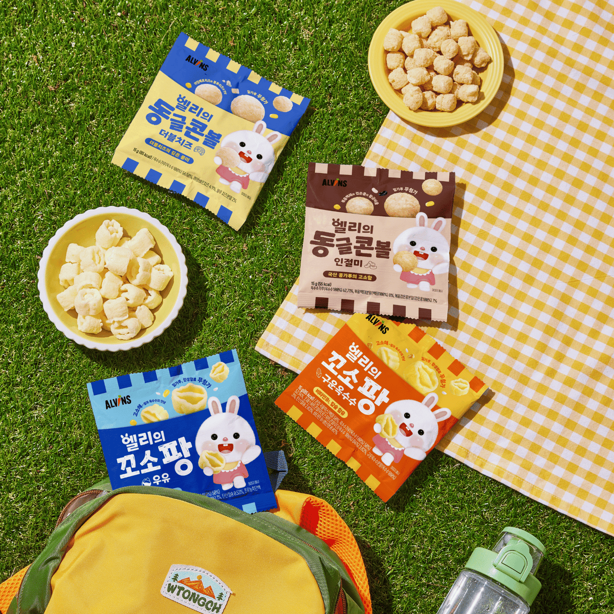 Alvins - Corn Ball Fun Pack (Injeolmi) 15g