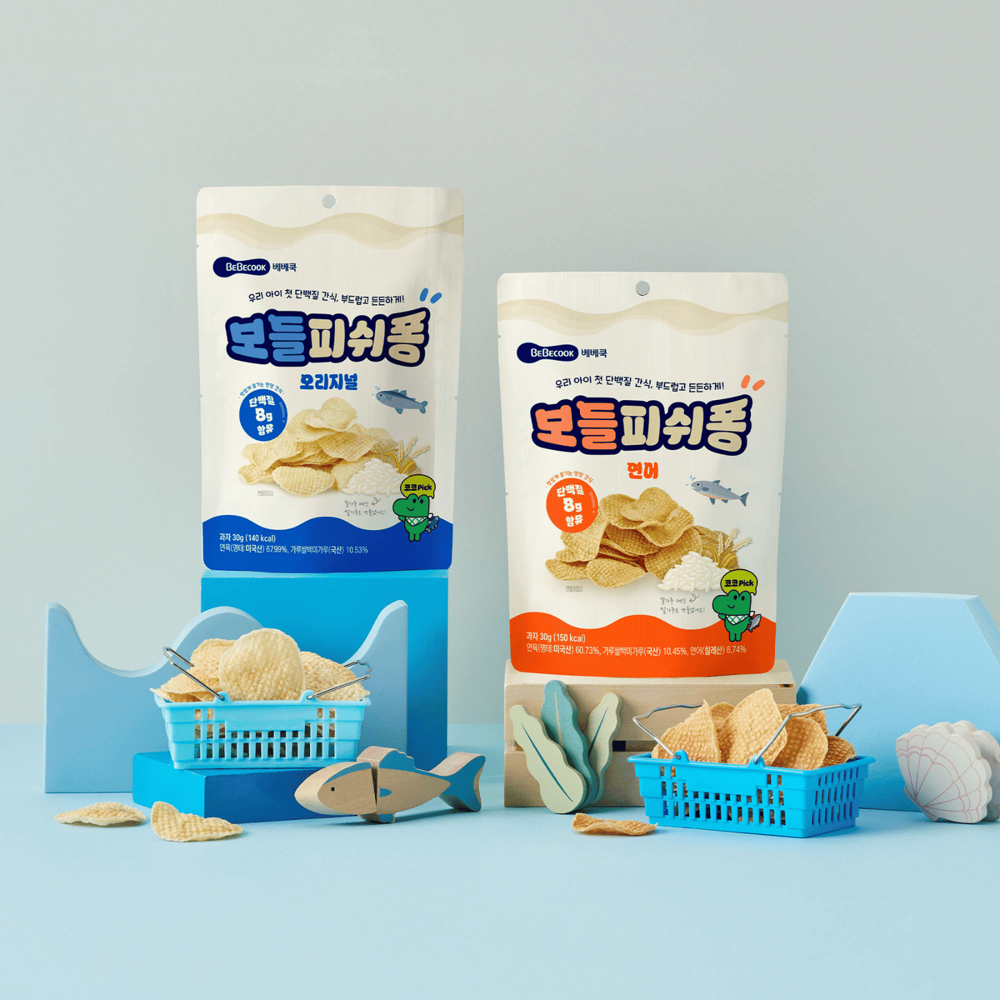 BeBecook - Soft Fish Chip (Salmon) 30g