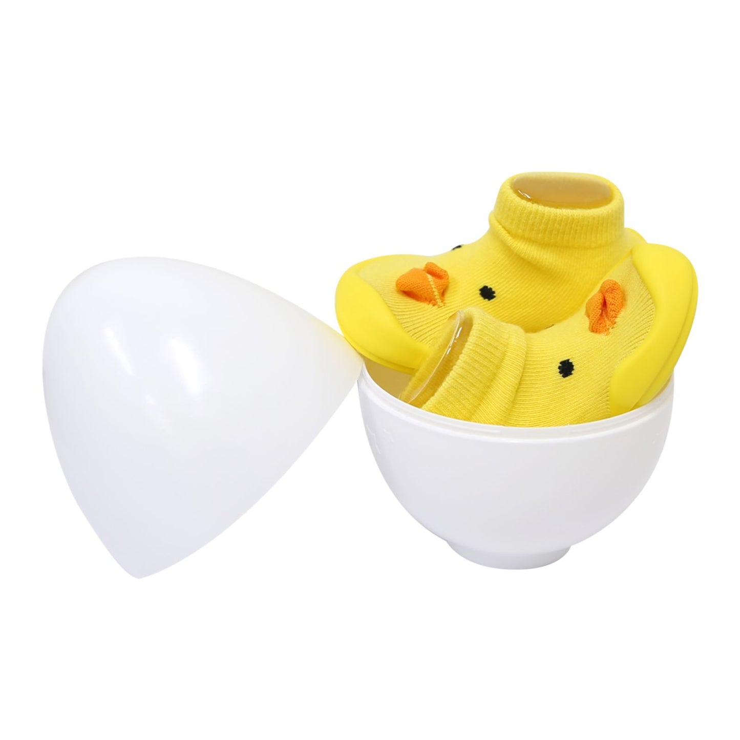 Ggomoosin - Gift Box Baby Sock Shoes (Yellow Chicks)
