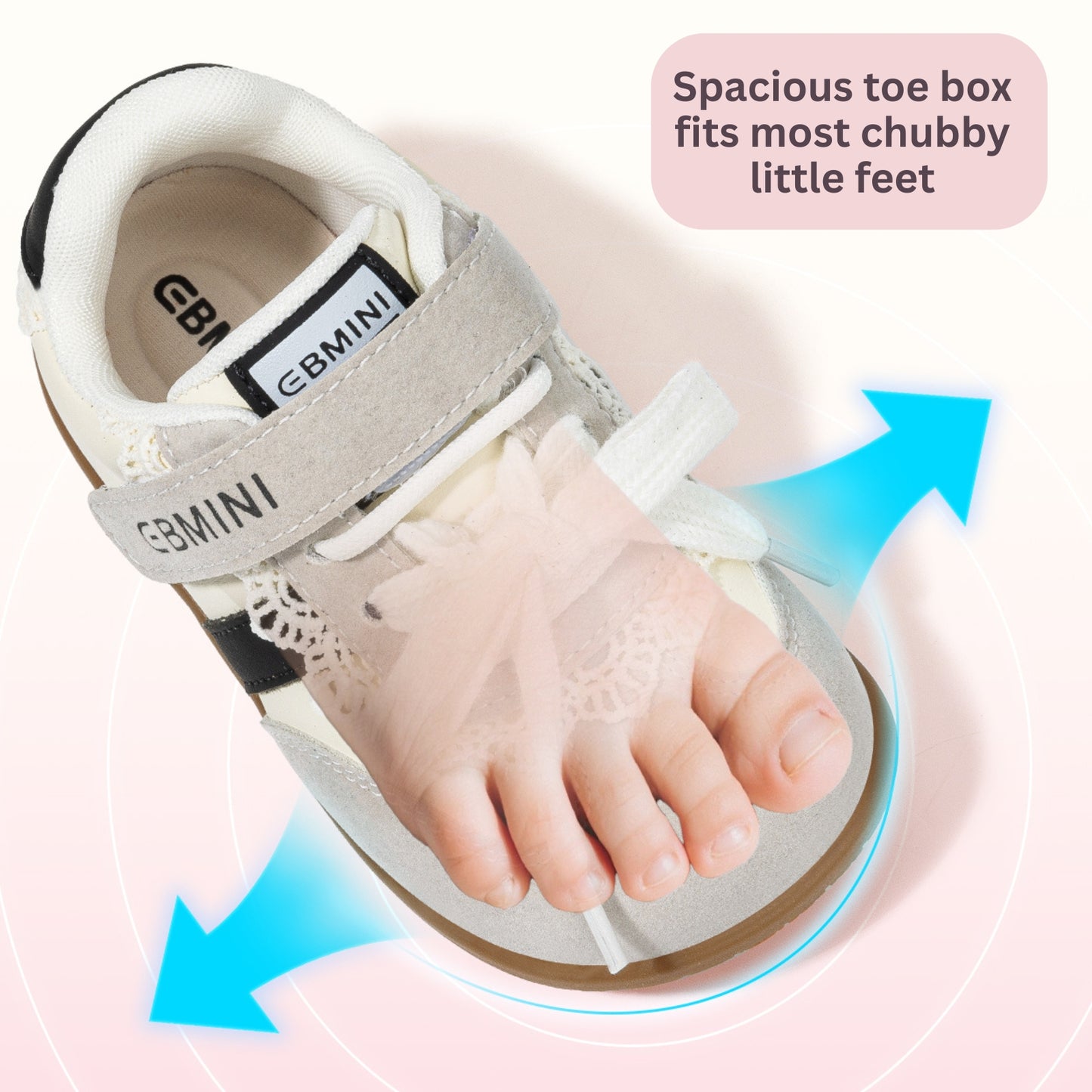 EBmini - E25C222 Lacey Glide Sneakers