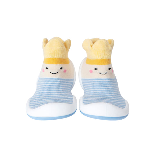 Komuello - Baby Sock Shoes (Kingdom Crown_Blue)