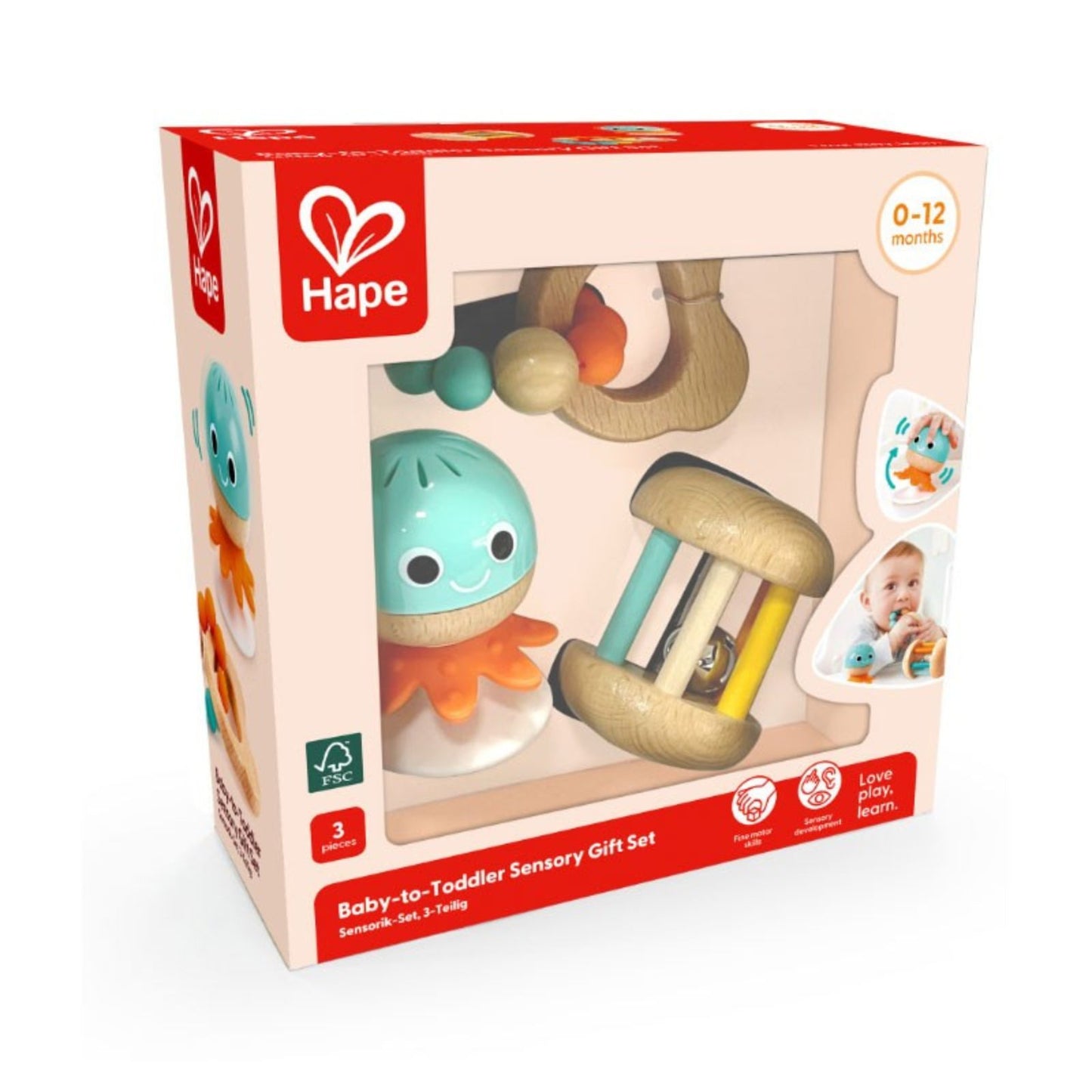 Hape - Infant Toy Sensroy Gift Set