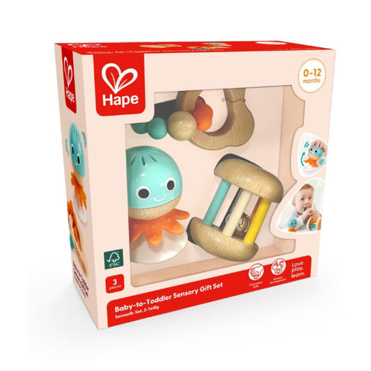 Hape - Infant Toy Sensory Gift Set