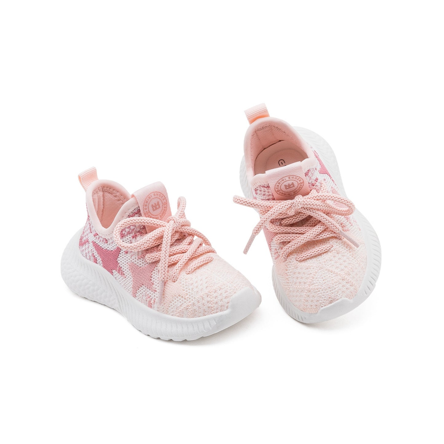 Ebmini E7924 Starry Mash Sneakers (Pink)