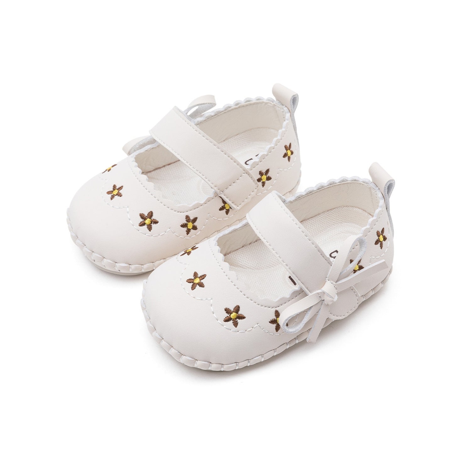 EBmini - E8037 Petals & Bows Mary Janes