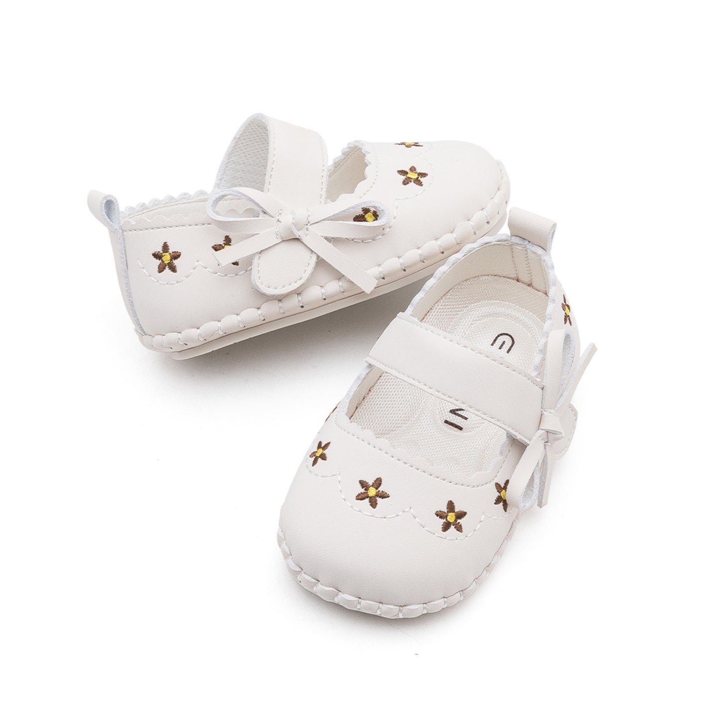 EBmini - E8037 Petals & Bows Mary Janes