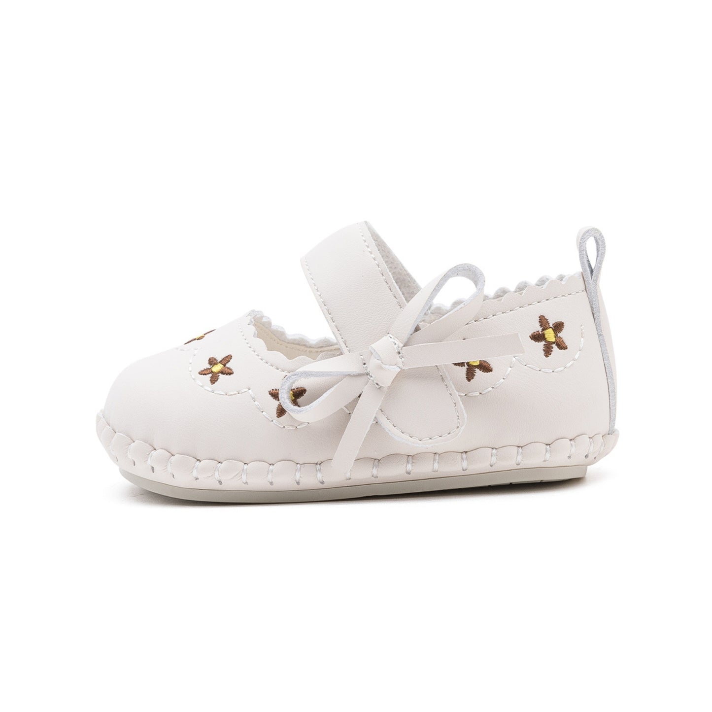 EBmini - E8037 Petals & Bows Mary Janes