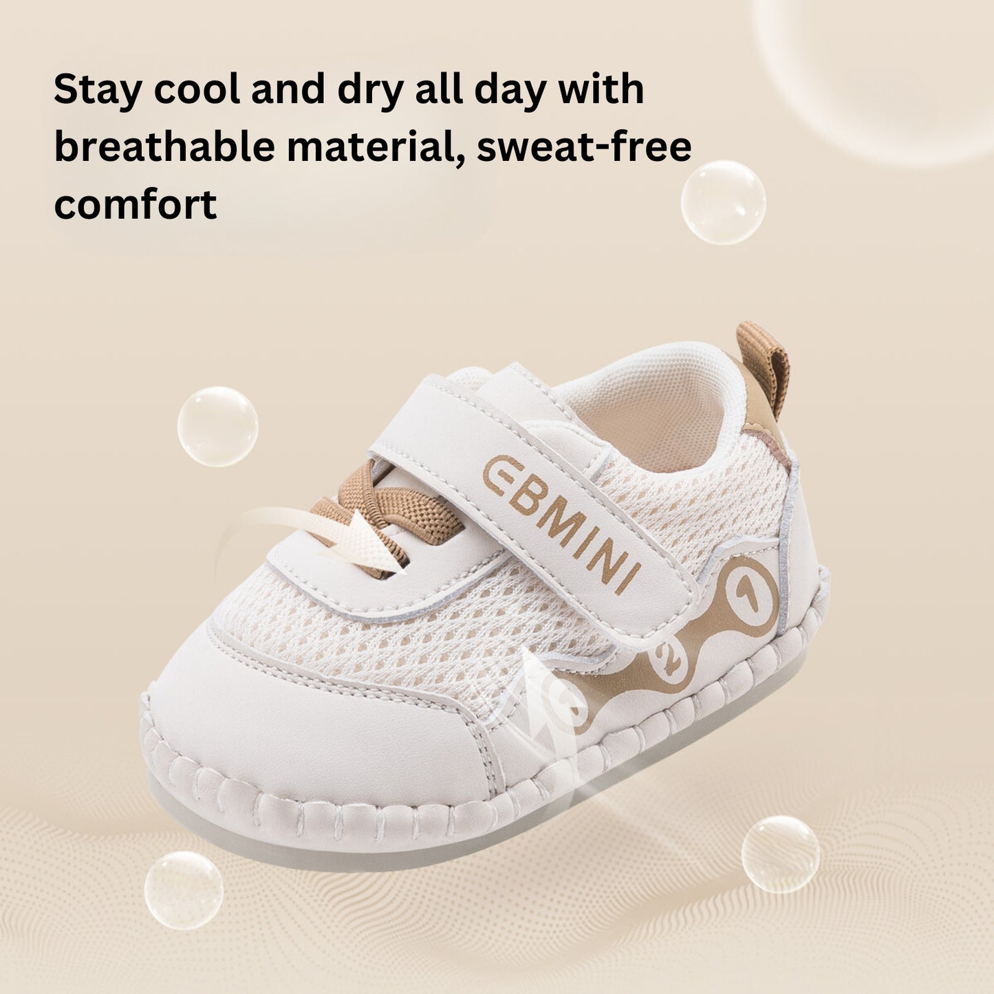 Ebmini - E8039 Counting Clouds Baby Sneakers