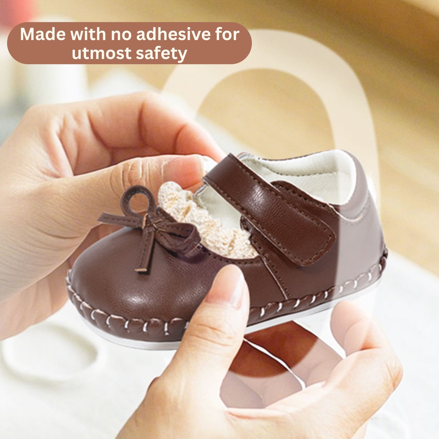 EBmini - E25C289 Little Ruffles Baby Mary Janes