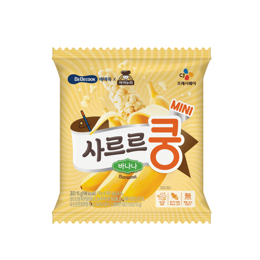 BeBecook - Melting Puff w Probiotics Mini Pack (Banana) 15g