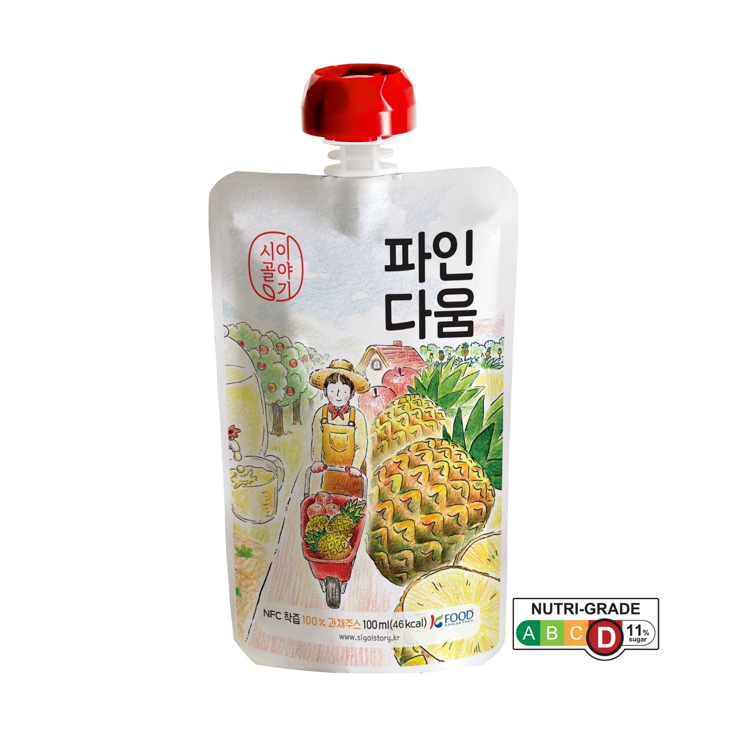 Sigolstory - NFC Korean Apple & Pineapple Juice 100ml