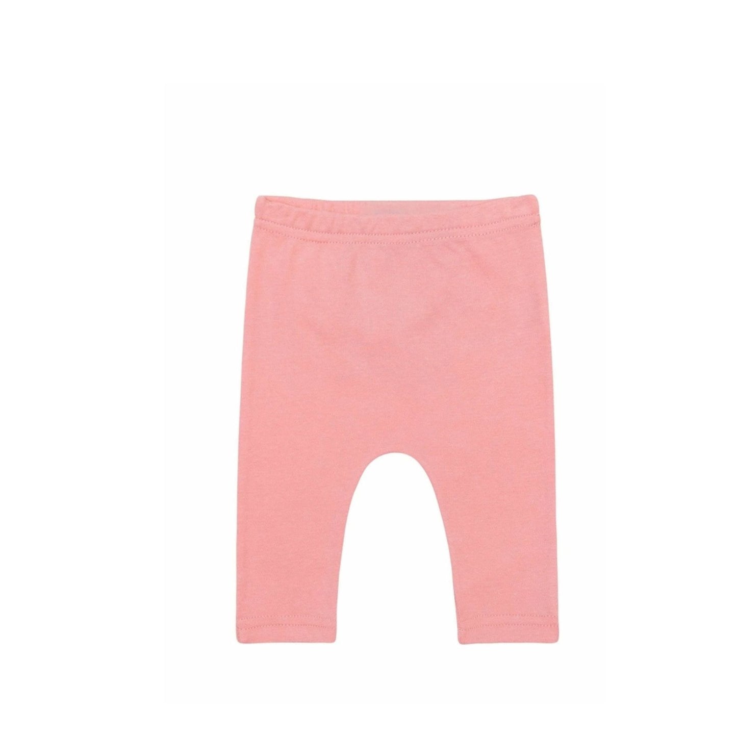 INFANCIE 3-Pc 100% Cotton Baby Pants 0-12m (Pink Safari)