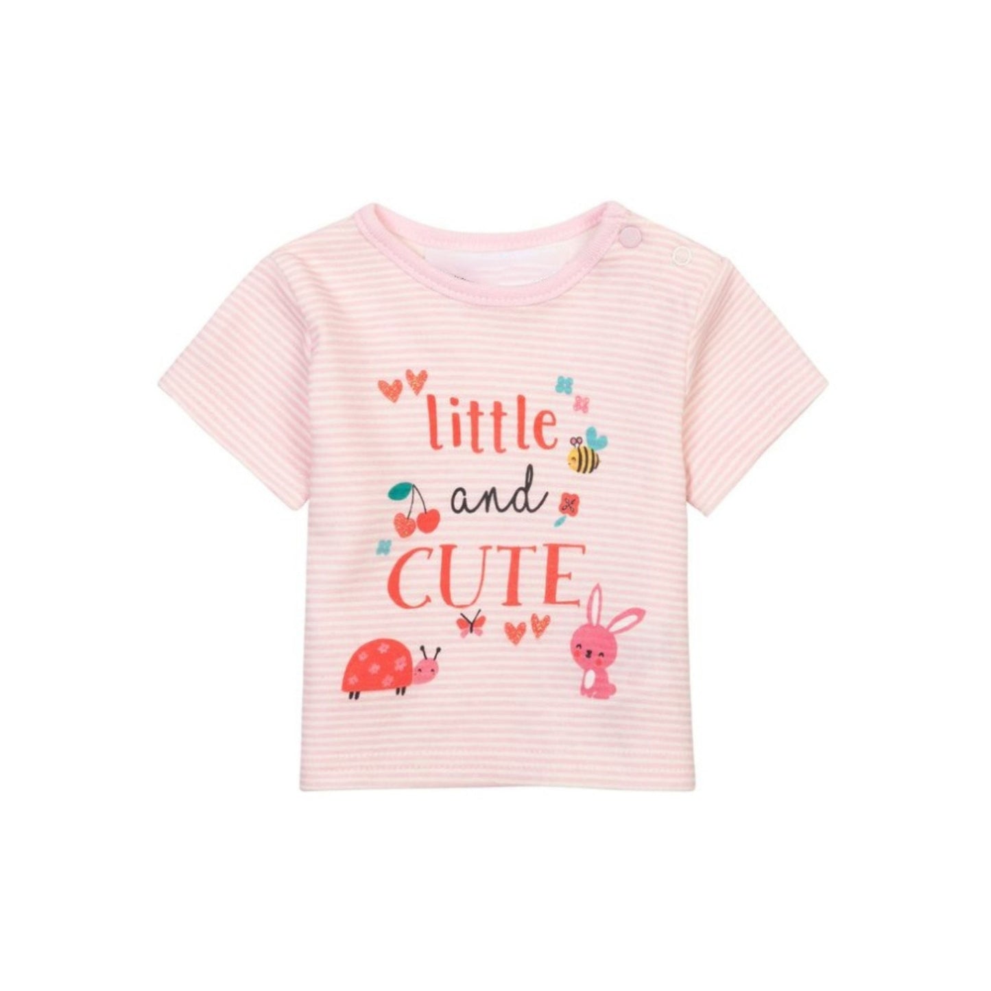 INFANCIE 3-Pc 100% Cotton Baby Tee Shirt (In the Garden)