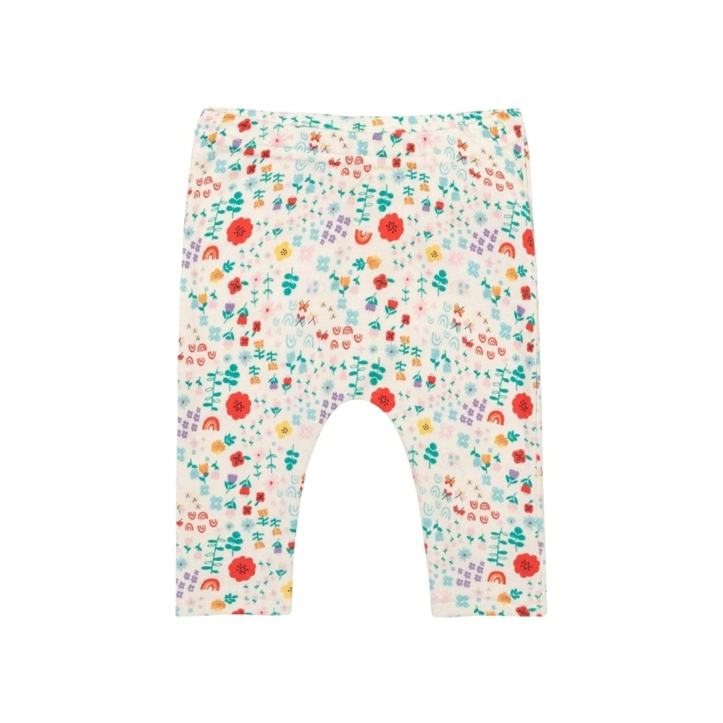 INFANCIE 3-Pc 100% Cotton Baby Pants 0-12m (In the garden)