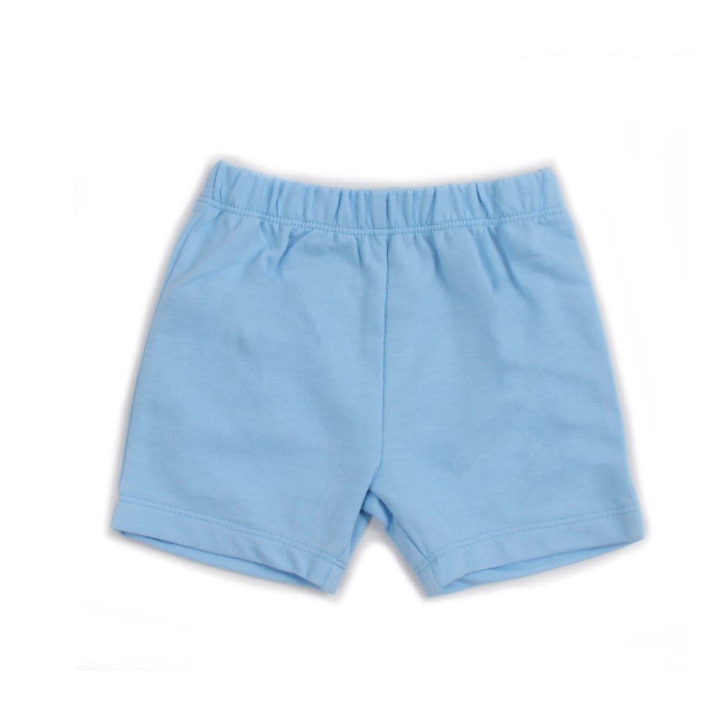 MOTHER'S CHOICE 3-pc Tee, Shorts and Socks set (Blue Doggie)