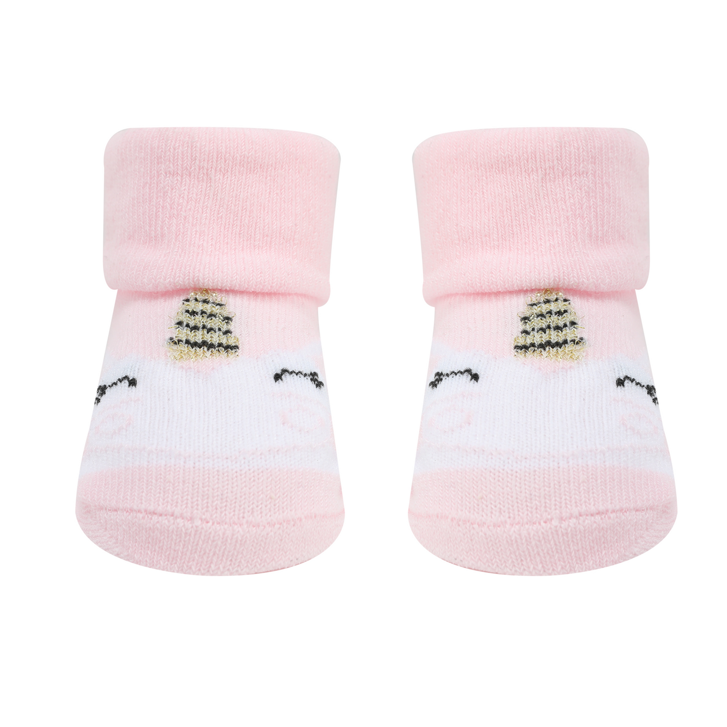 INFANCIE Baby Socks 0-6m Gift Box (Unicorn & Stars )