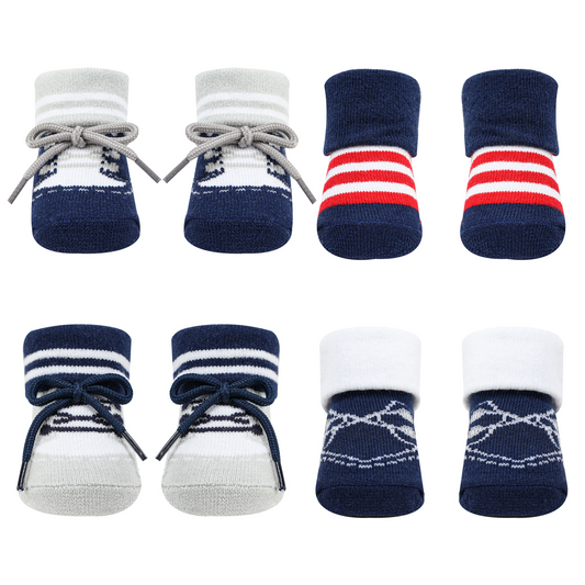 INFANCIE Baby Socks 0-6m Gift Box (Laced-up)