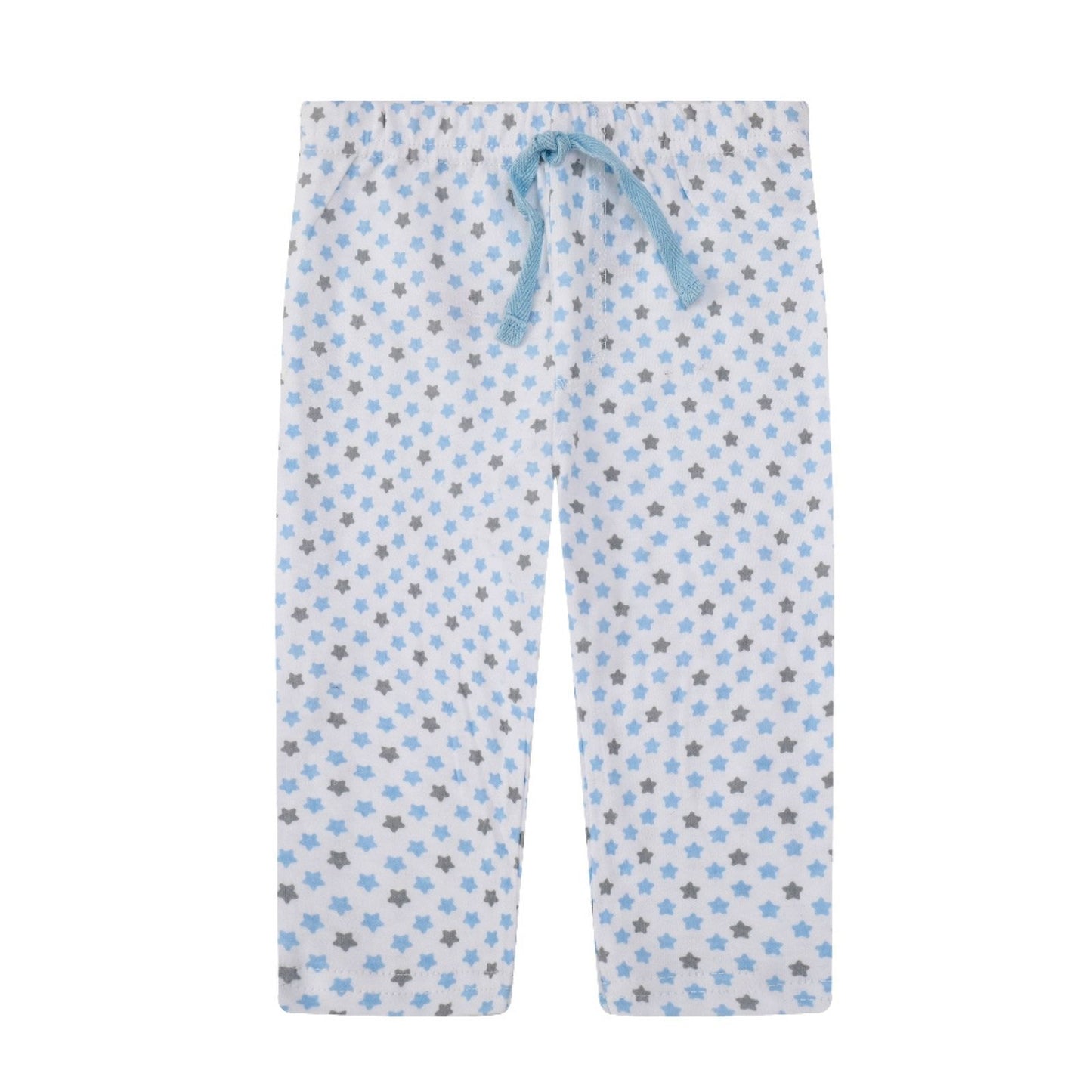 MOTHER'S CHOICE 4-Pc 100% Cotton Baby Pants 3-12m (Blue-Mix Safari)