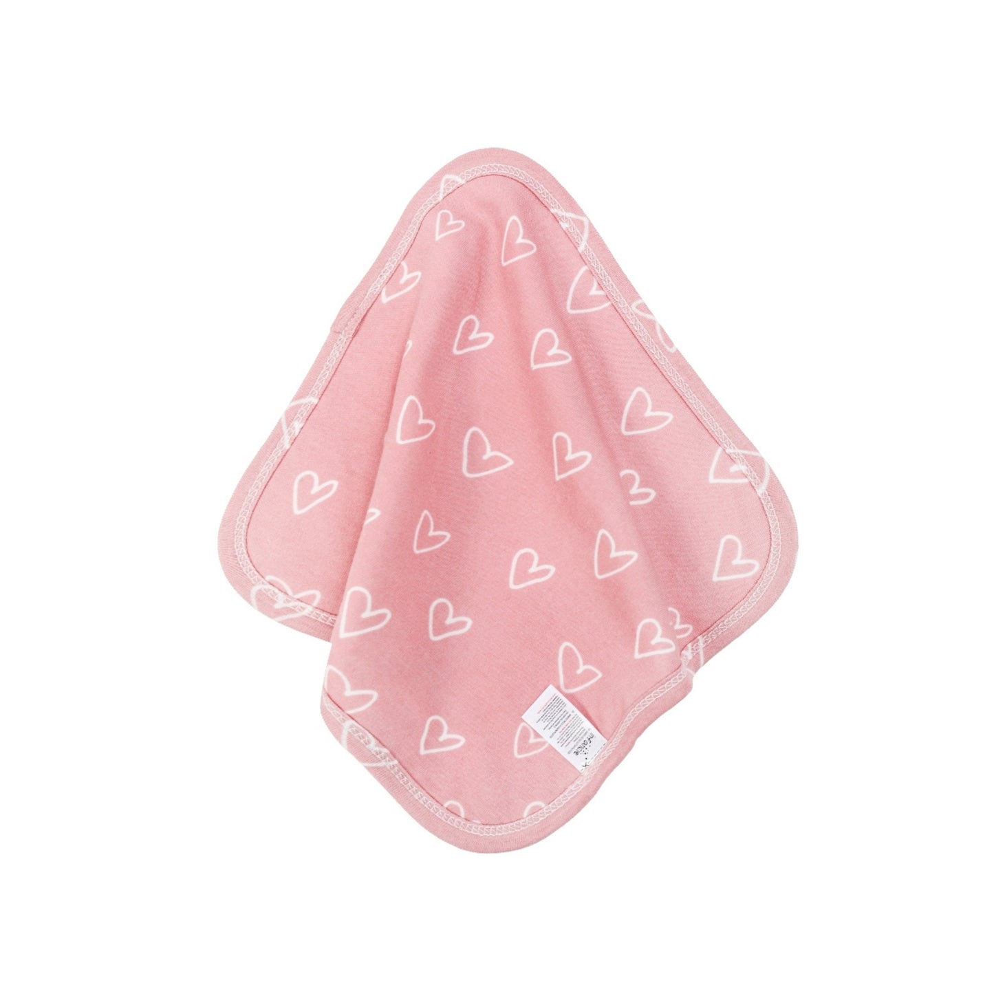 INFANCIE 3-Pc Bamboo Cotton Baby Wash Cloth (Pink)