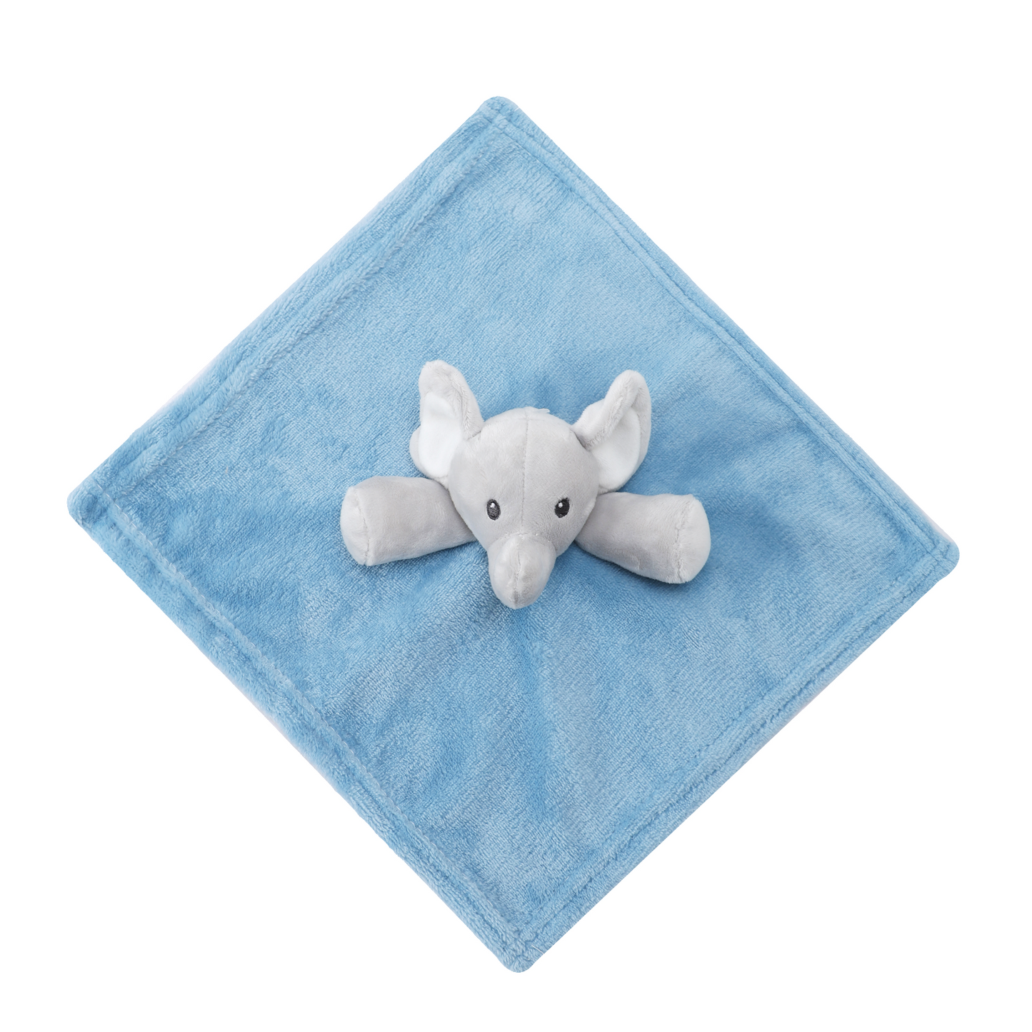 INFANCIE Blanket with Snuggle Toy (Blue Elephant)