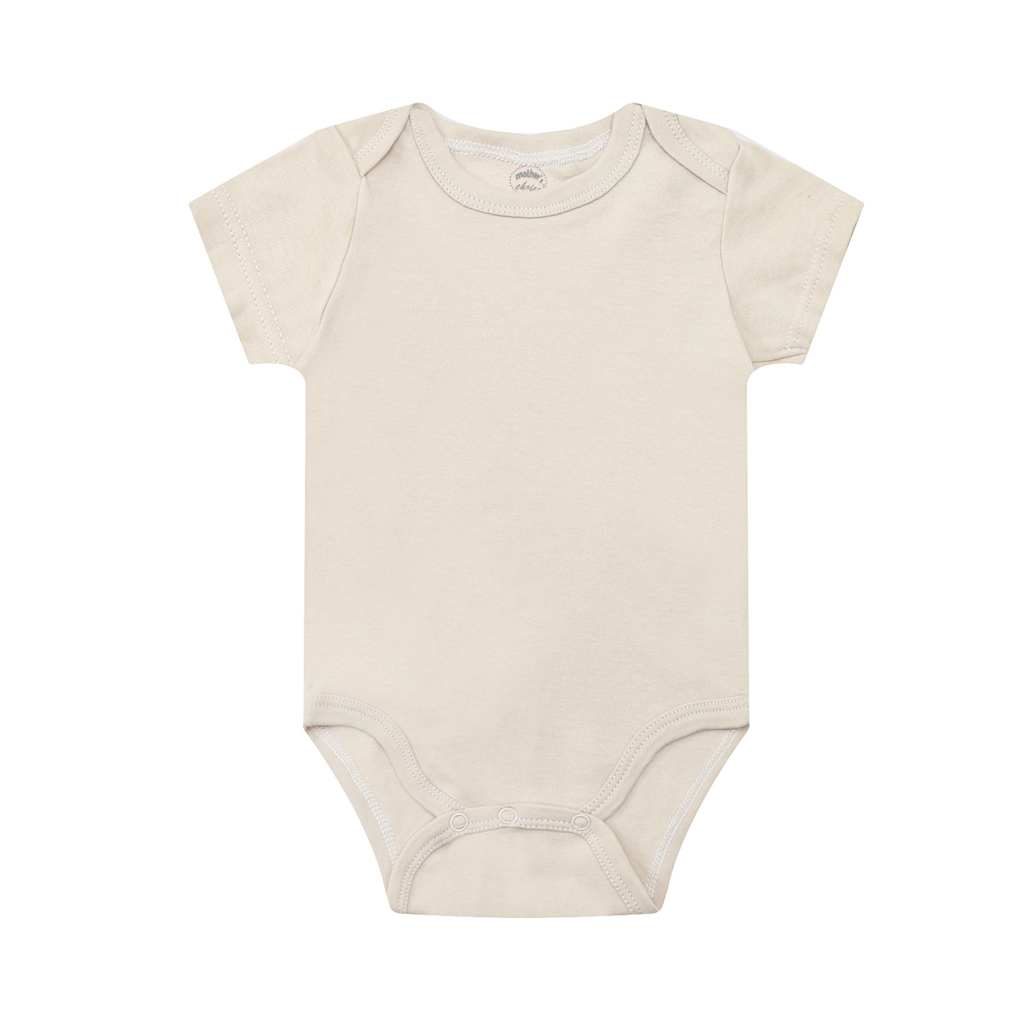 MOTHER'S CHOICE 3-Pc 100% Cotton Short-Sleeved Baby Bodysuit (Hello Sunshine/ Safari)