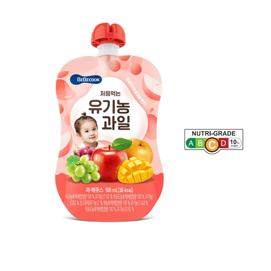 BeBecook - Organic Mixed Fruit Juice 100ml