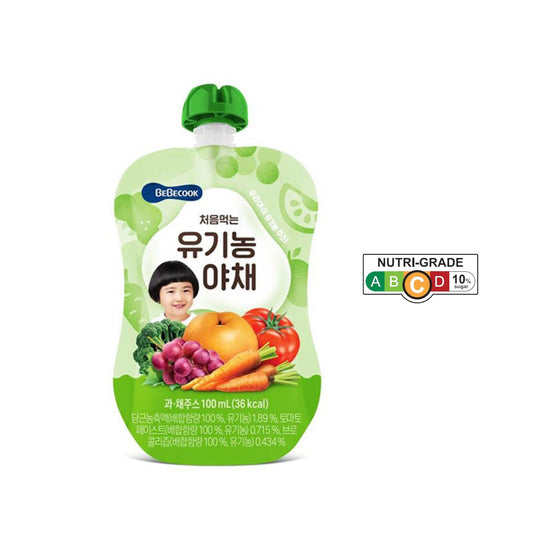 BeBecook - Organic Fruit & Veg Juice 100ml