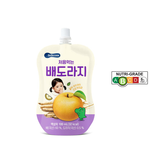 BeBecook - Brewed Korean Golden Pear Drink w Bellflower Root 100ml