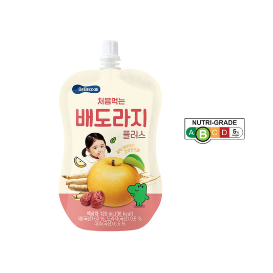 BeBecook - Brewed Korean Golden Pear Drink w Jujube & Bellflower Root 120ml